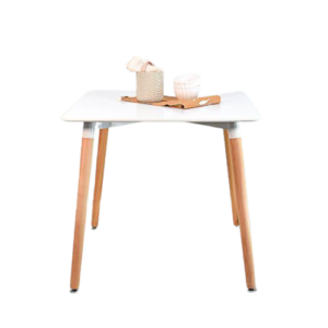 MESA UNICAN EAMES 70x70 cm LUSTRE BLANCO