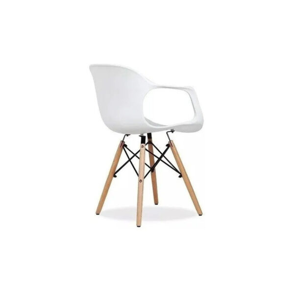SILLON UNICAN EAMES BLANCO - Imagen 2