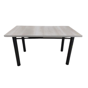 MESA SILCAR 3" 150x80cm CAÑO MARTILLADA TAPA HELS