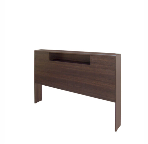 RESPALDO PLATINUM 9550 C/GAVETAS 2 PLAZAS 1/2 TABACO