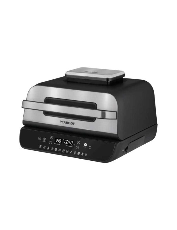 FREIDORA PEABODY PE-AFG03N SIN ACEITE CON GRILL 7L 1800W