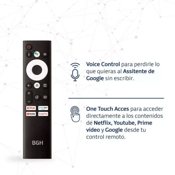 TELEVISOR BGH B4325FS5A 43" FHD SMART ANDROID - Imagen 2