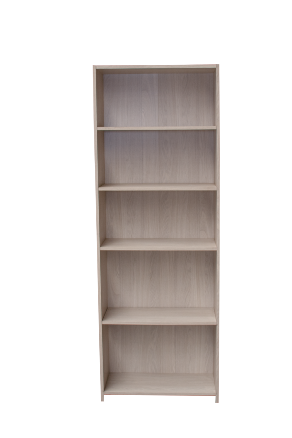 LIBRERO PLATINUM 90130 5 NIVELES GRIS ANDINO - Imagen 2