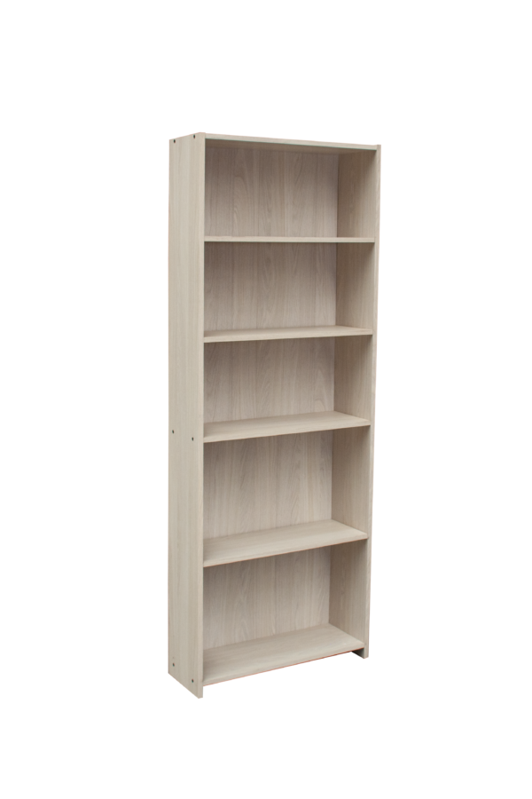 LIBRERO PLATINUM 90130 5 NIVELES GRIS ANDINO