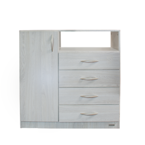 CHIFFONIER PLATINUM 9210 4 CAJONES 1PUERTA GRIS ANDINO
