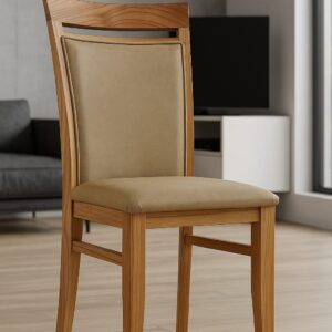 SILLA ALELU ANA NATURAL CUERINA