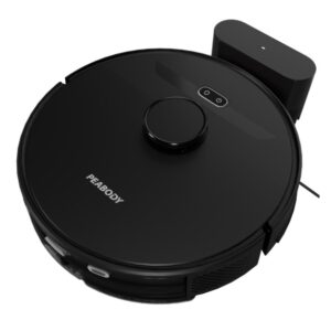 ASPIRADORA Y TRAPEADORA ROBOT PEABODY PE-AR3530N COLOR NEGRA