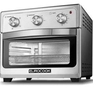 HORNO FREIDOR EUROCOOK EC-FO16 16 LTS 1500W SILVER/BLACK