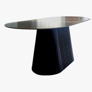 MESA DECOTOTALE ME-46 BASE MARRON TAPA BEIGE