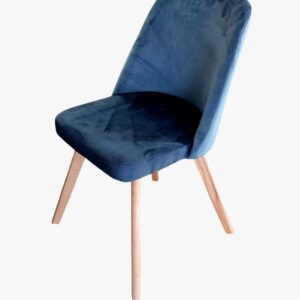 SILLA DECOTOTALE DC-90 SCANDI PANA GRIS PATAS NATURAL