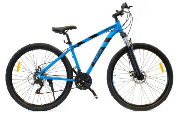 BICICLETA RANDERS BKE2129ME MTB ROD. 29 HORUS TALLE M 21V ALUMINIO AZUL CON NEGRO
