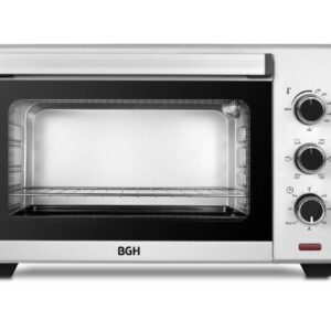 HORNO ELECTRICO BGH BHE45S22 45 LTS SILVER CONVECCION