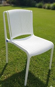 SILLA VOSS TOKIO PLASTICA BLANCA