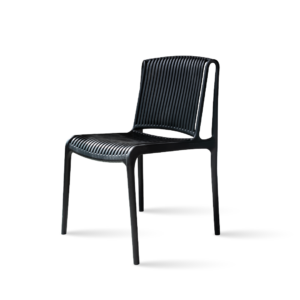 SILLA VOSS TOKIO PLASTICA NEGRA