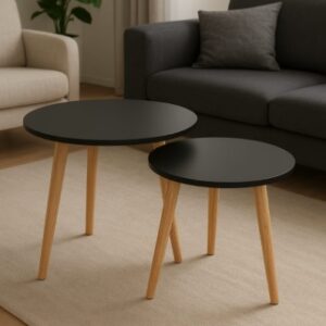 MESA RATONA LA ESPERANZA DUO NEGRO/PARAISO