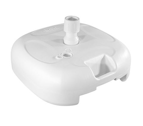 BASE DE SOMBRILLA MOR ART20165 PLASTICO BLANCO