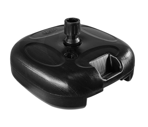 BASE DE SOMBRILLA MOR ART20166 PLASTICO NEGRO
