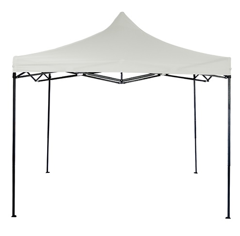 GAZEBO LAURY ART16760 BLANCO PLEGABLE 3x3 POLYESTER OXFORD 800D