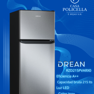 HELADERA DREAN RZD215PVARXO CICLICA 215L INOX