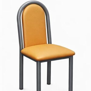 SILLA DAKOT ROMA GRIS CUERINA MAIZ