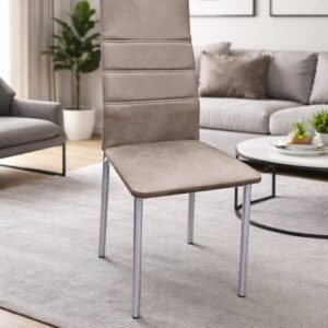 SILLA DAKOT CAPRI GRIS PREMIUM VISON